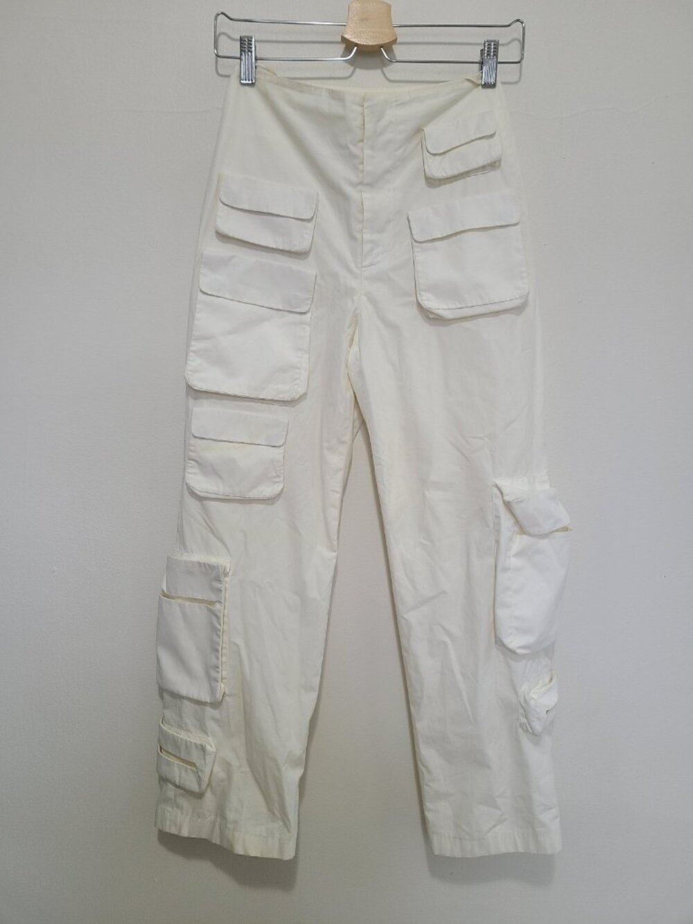 Orseud Iris Cargo Pants Cream Size XS